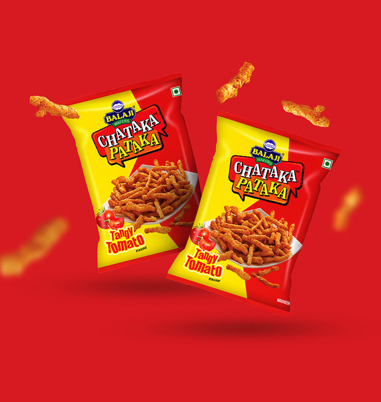 Chataka Pataka - Tangy Tomato – Balaji Wafers