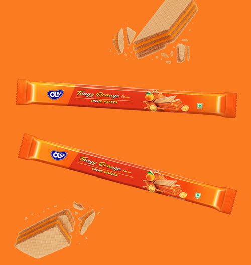 Cream Wafers - Tangy Orange