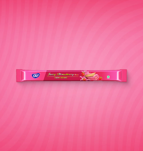 Cream Wafers - Juicy Strawberry