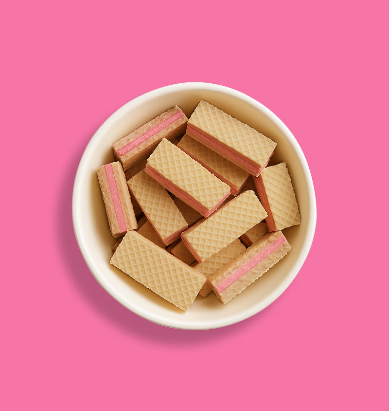 Cream Wafers - Juicy Strawberry