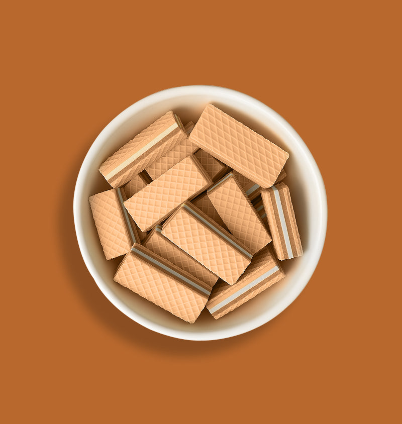 Cream Wafers - Crunchy Coconut