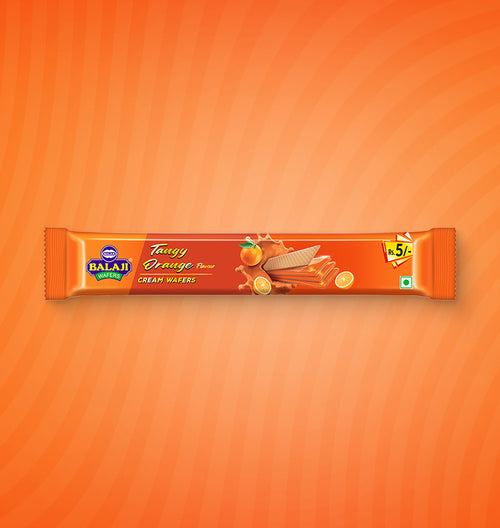 Cream Wafers - Tangy Orange