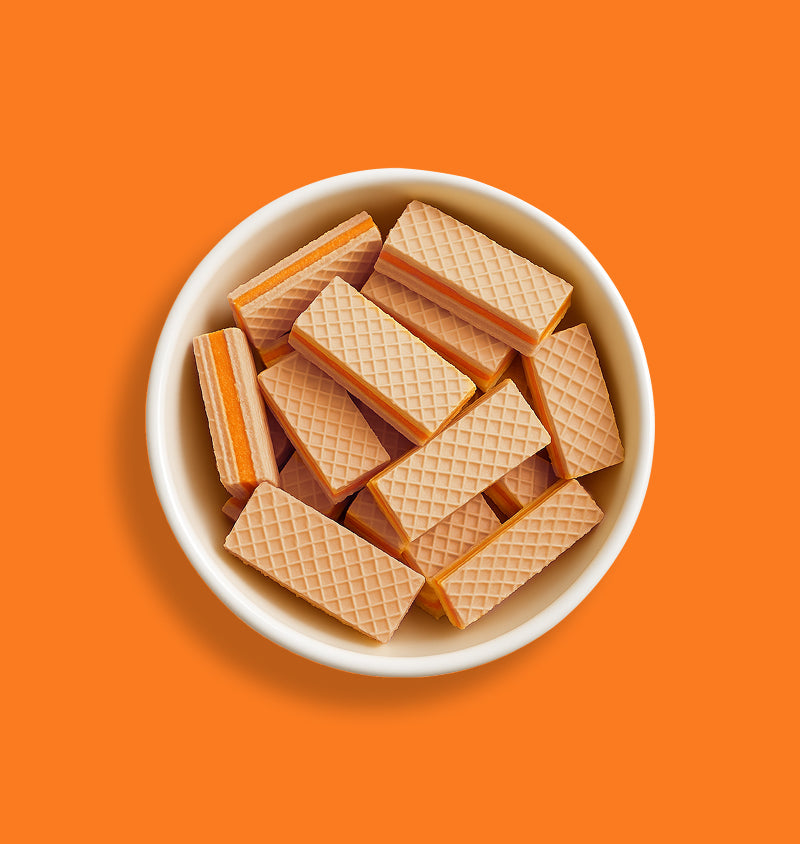 Cream Wafers - Tangy Orange