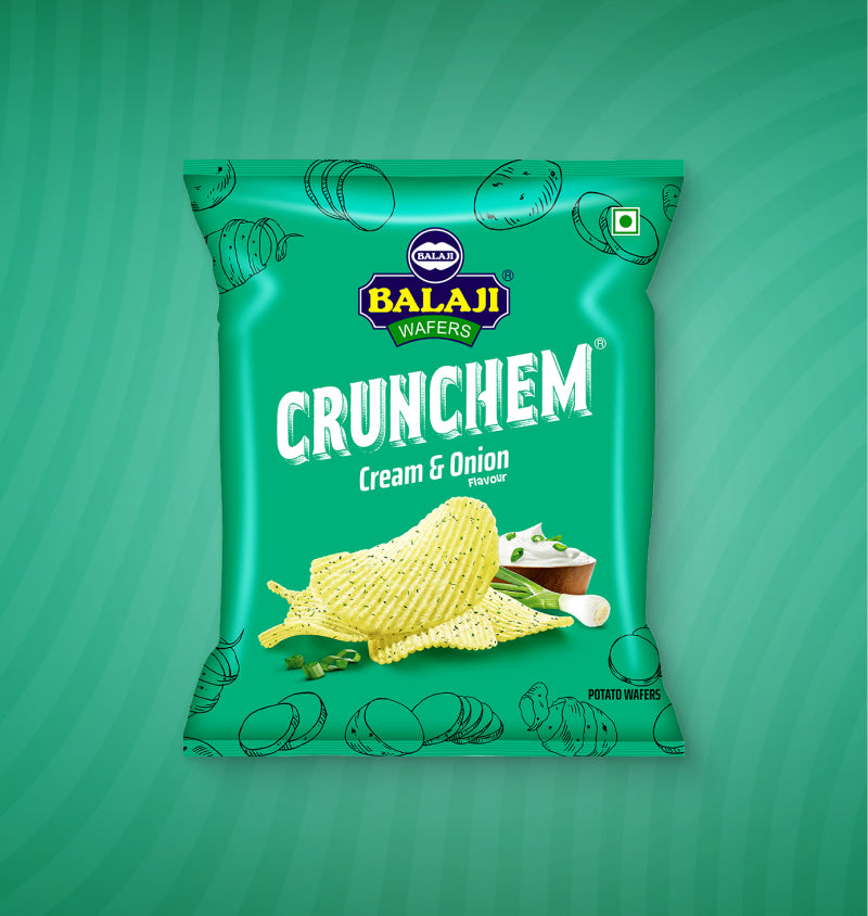 Crunchem - Cream & Onion